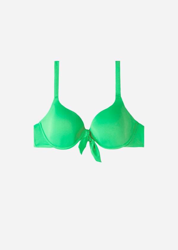 Calzedonia Polstret Push-Up Indonesia Bikini Toppe Dame Grøn | DK1853PQ