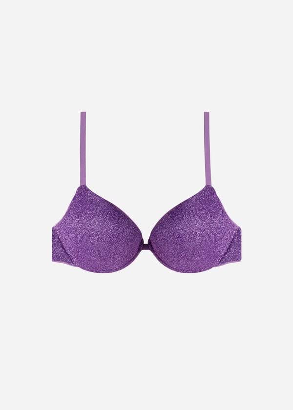 Calzedonia Polstret Push-Up Las Vegas Bikini Toppe Dame Lilla | DK1858GL