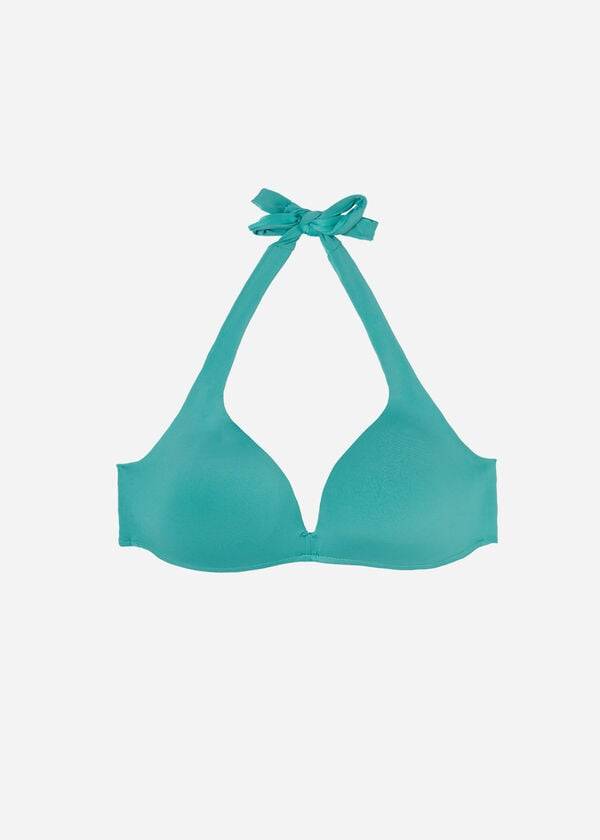 Calzedonia Polstret Triangle Indonesia Eco Bikini Toppe Dame Turkis | DK1905PQ