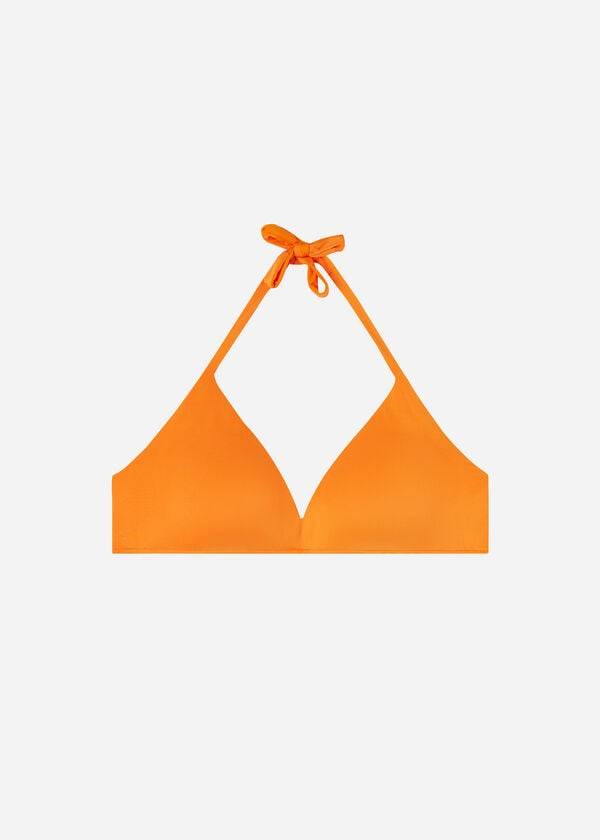 Calzedonia Polstret Triangle Indonesia Eco Bikini Toppe Dame Orange | DK1907SO