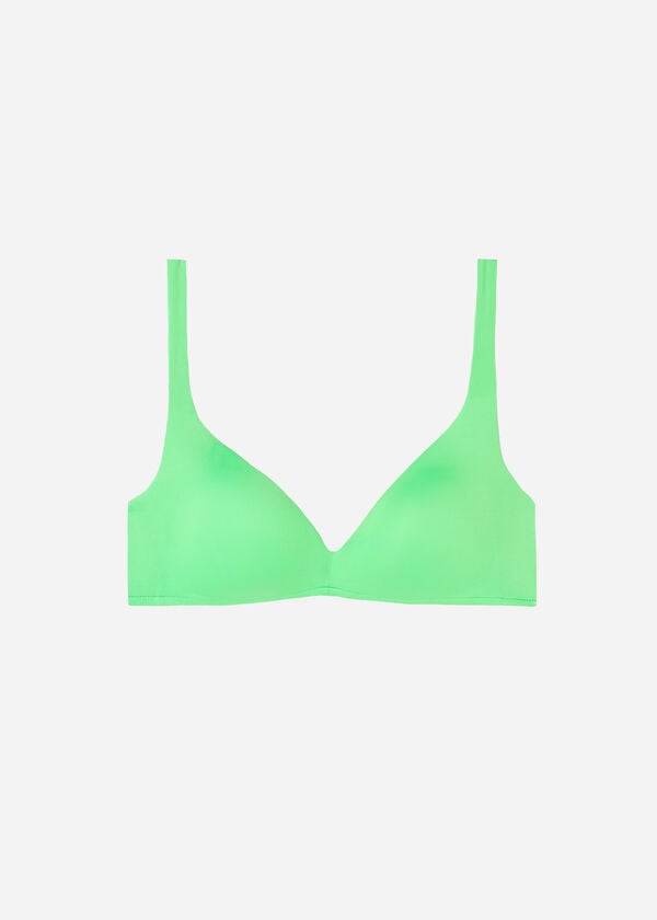 Calzedonia Polstret Triangle Indonesia Eco rosa Bikini Toppe Dame Mintgrønne | DK1922QZ