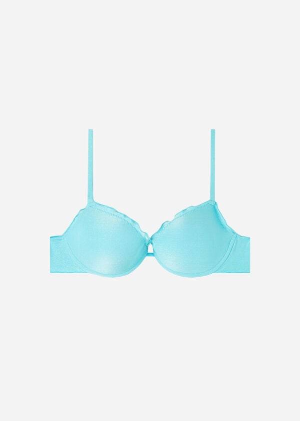 Calzedonia Push Up Formentera Bikini Toppe Dame Turkis | DK1939KI