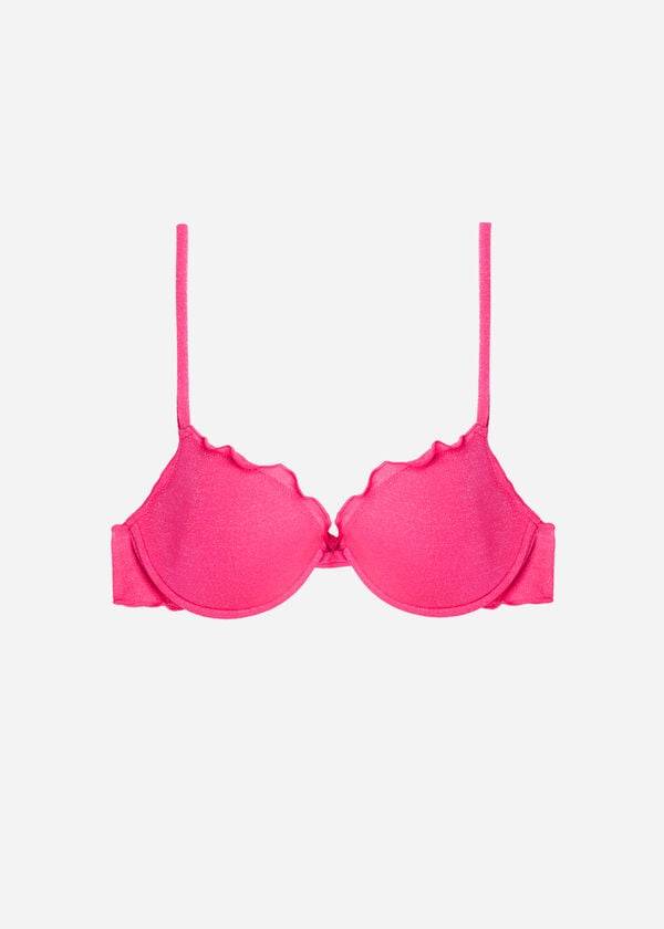 Calzedonia Push Up Formentera Bikini Toppe Dame Lyserød | DK1941ZG