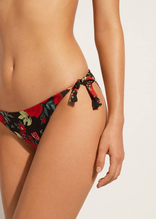 Calzedonia Reversible String Nizza Bikini Underdele Dame Lyserød | DK1514OR