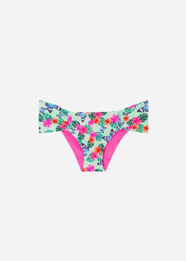 Calzedonia Ruffled Malibu Bikini Underdele Dame Flerfarvede | DK1531MA