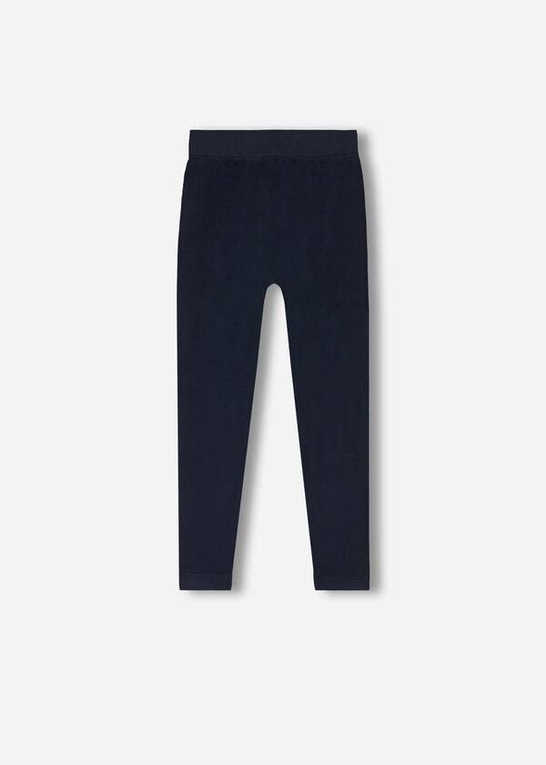 Calzedonia Seamless Leggings Børn Blå | DK3139GL