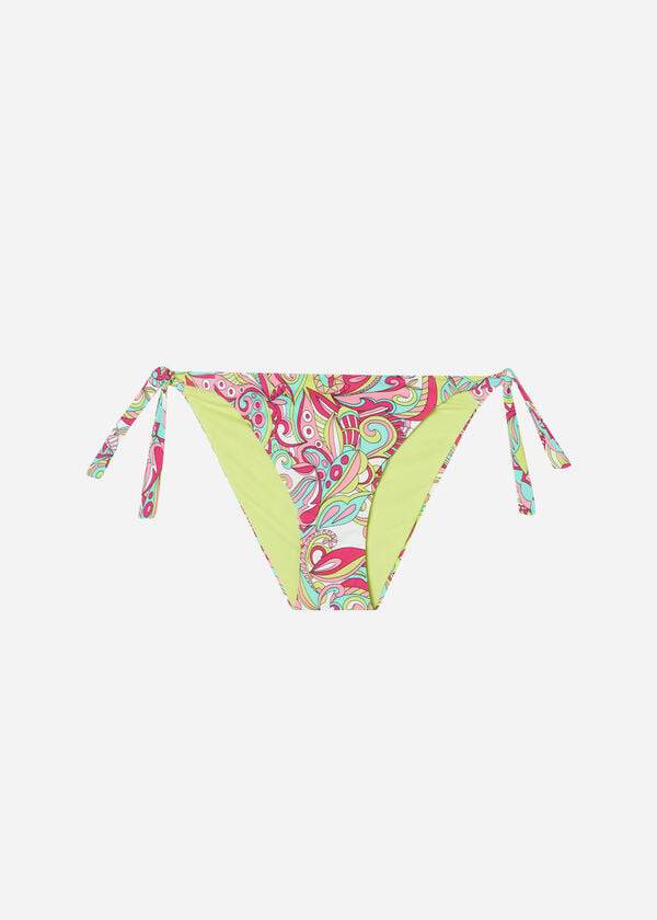 Calzedonia Side Tie Londra Bikini Underdele Dame Flerfarvede | DK1564UT