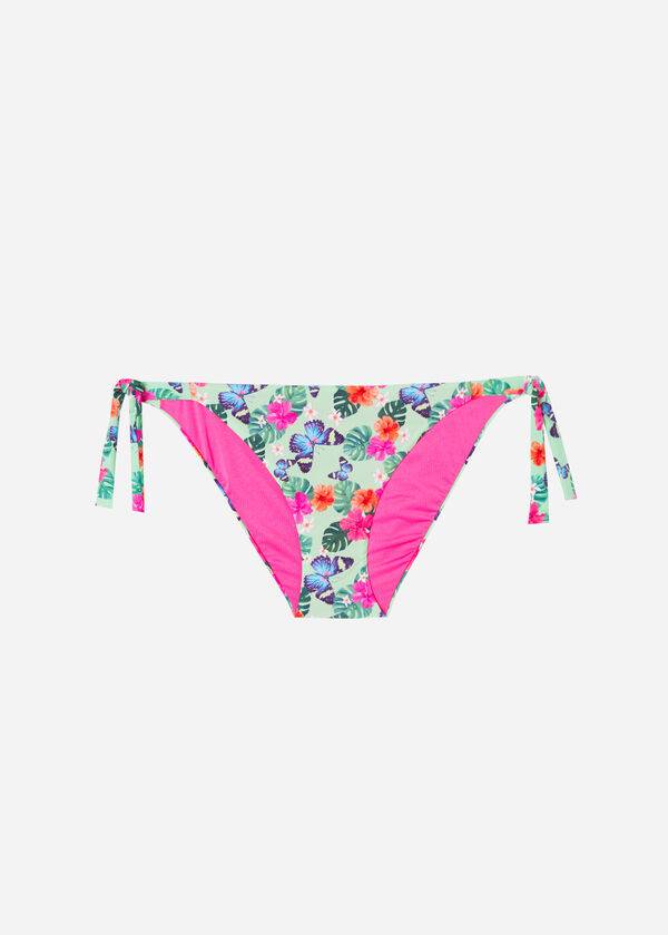 Calzedonia Side-Tie Malibu Bikini Underdele Dame Flerfarvede | DK1570DN