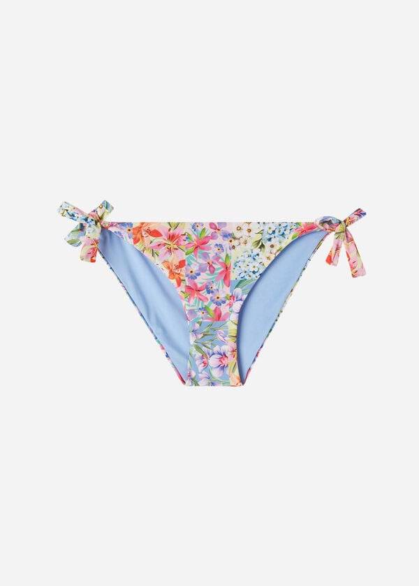 Calzedonia Side Tie Minorca Eco Bikini Underdele Dame Flerfarvede | DK1565IS