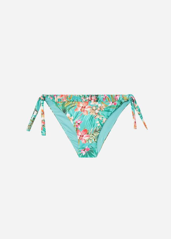 Calzedonia Side Tie Venezia Bikini Underdele Dame Turkis | DK1567PQ