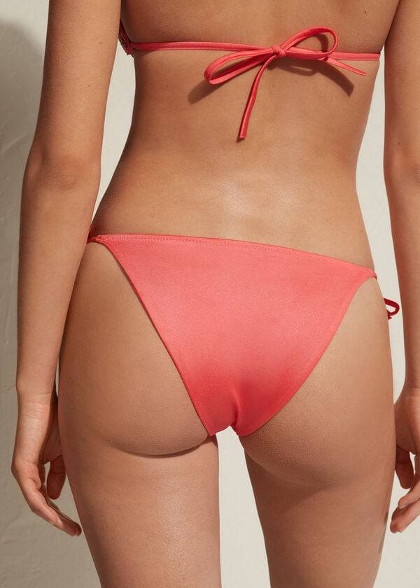 Calzedonia String Cannes Bikini Underdele Dame Lyserød | DK1587RW