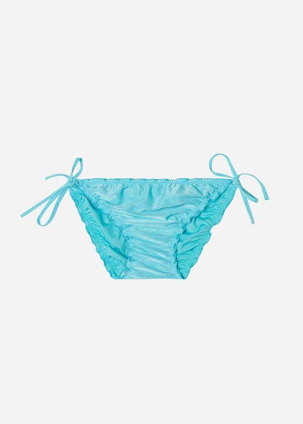 Calzedonia String Formentera Bikini Underdele Dame Turkis | DK1592OR