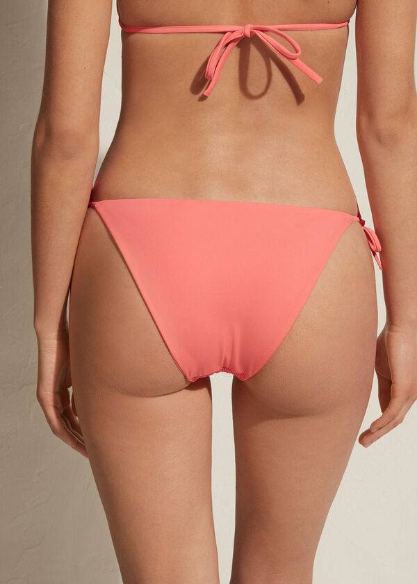 Calzedonia String Lanzarote Bikini Underdele Dame Lyserød | DK1599HK