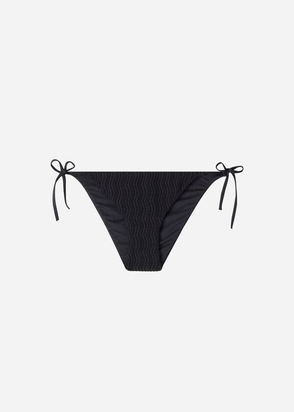 Calzedonia String Mykonos Bikini Underdele Dame Sort | DK1608NB