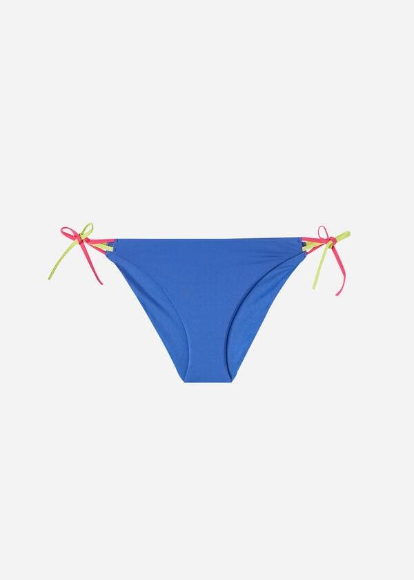 Calzedonia String Tokyo Bikini Underdele Dame Blå | DK1625HK