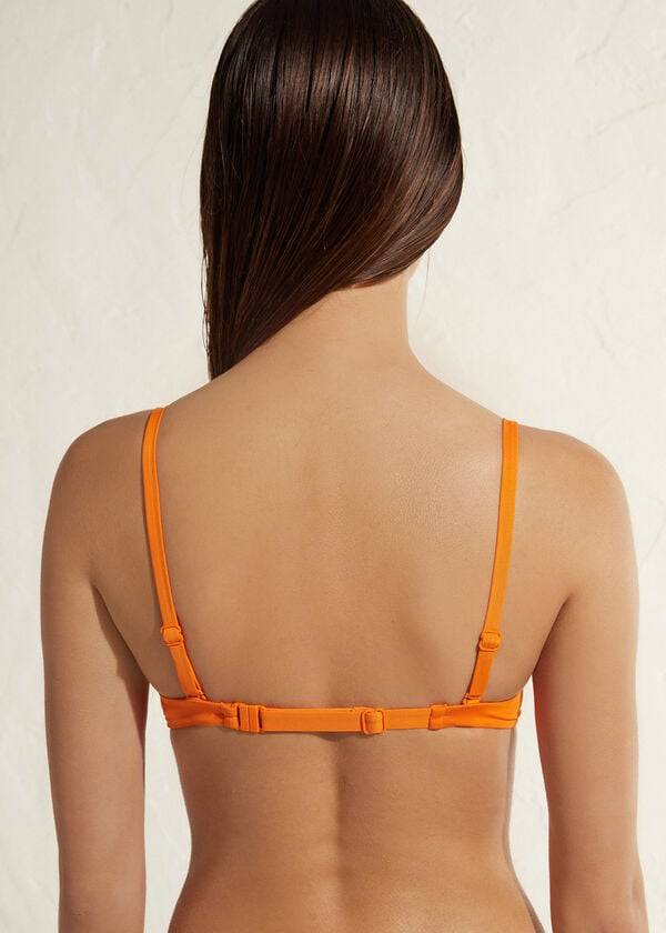 Calzedonia Super Polstret Push Up Indonesia Eco Bikini Toppe Dame Orange | DK1975WY