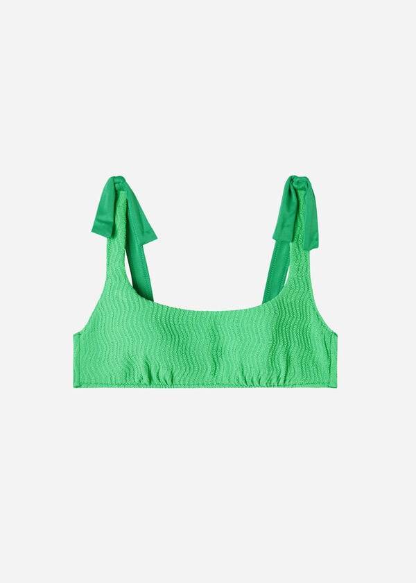 Calzedonia Tank Mykonos Bikini Toppe Dame Turkis Grøn | DK1984AP