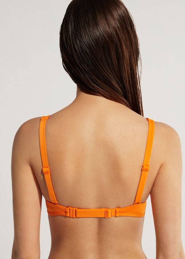 Calzedonia Tank Stil Indonesia Eco Bikini Toppe Dame Orange | DK1990JJ