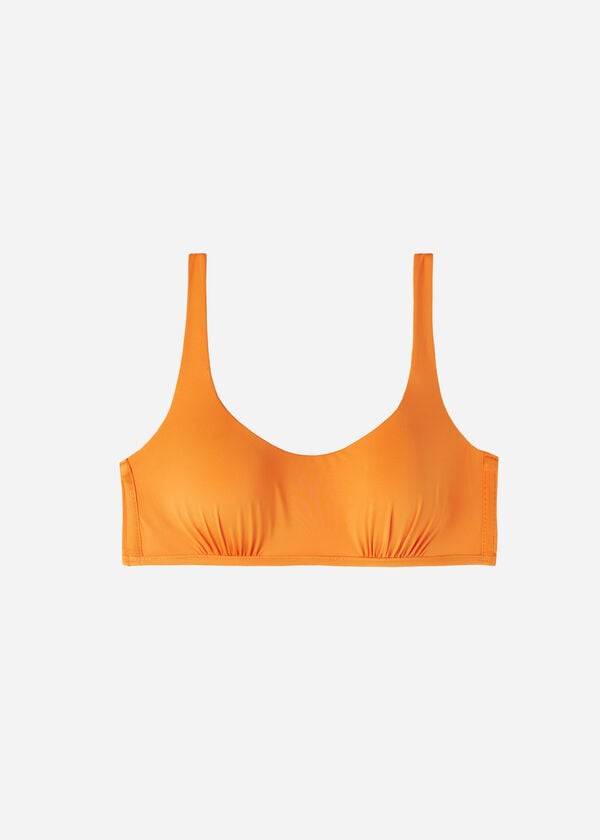 Calzedonia Tank Stil Indonesia Eco Bikini Toppe Dame Orange | DK1990JJ