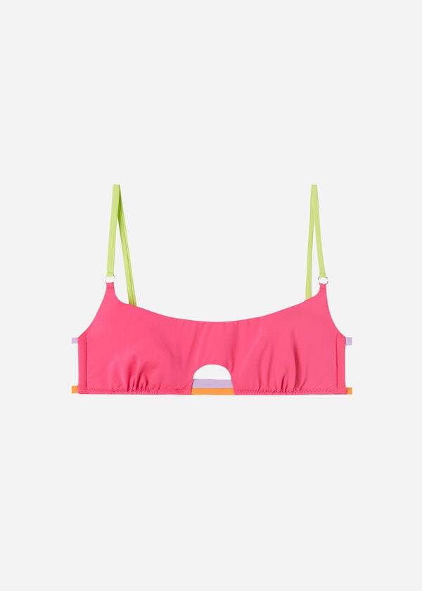 Calzedonia Tank Tokyo Eco Bikini Toppe Dame Lyserød | DK2003RW