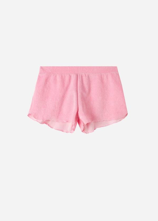 Calzedonia Terrycloth Shorts Cover Ups Dame Lyserød | DK2151CE