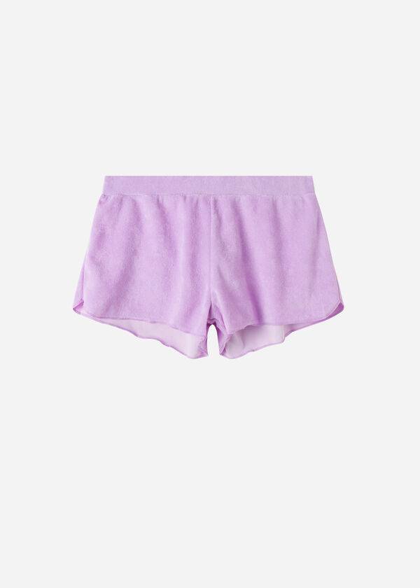 Calzedonia Terrycloth Shorts Cover Ups Dame Lilla | DK2152VD