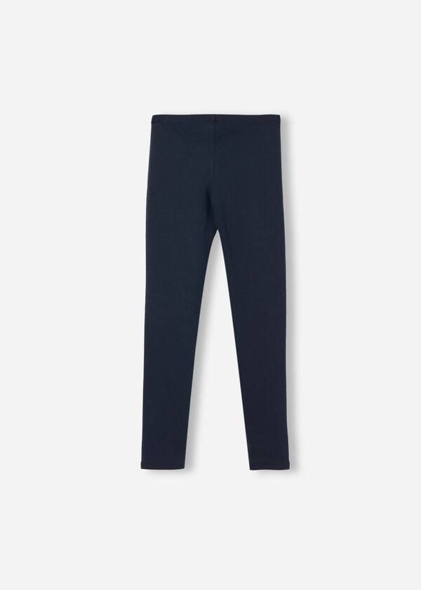 Calzedonia Thermal Leggings Børn Blå | DK3145OR