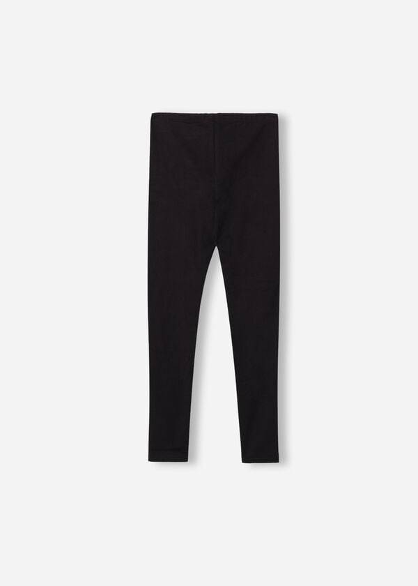 Calzedonia Thermal Leggings Børn Sort | DK3144PQ