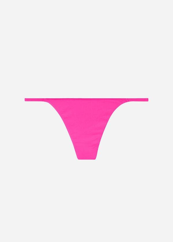 Calzedonia Thong Indonesia Eco Bikini Underdele Dame Lyserød | DK1635MA