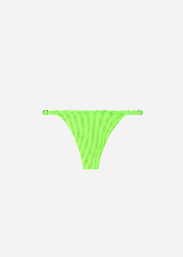 Calzedonia Thong New York Bikini Underdele Dame Grøn | DK1640TV