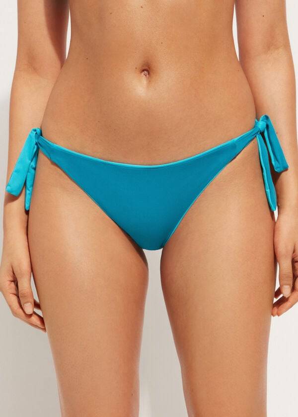 Calzedonia Tied Indonesia Eco Bikini Underdele Dame Turkis | DK1651HK