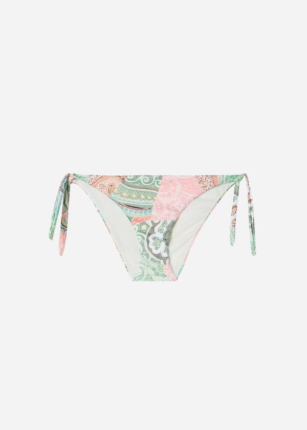 Calzedonia Tied Saint Tropez Bikini Underdele Dame Grøn | DK1654LH