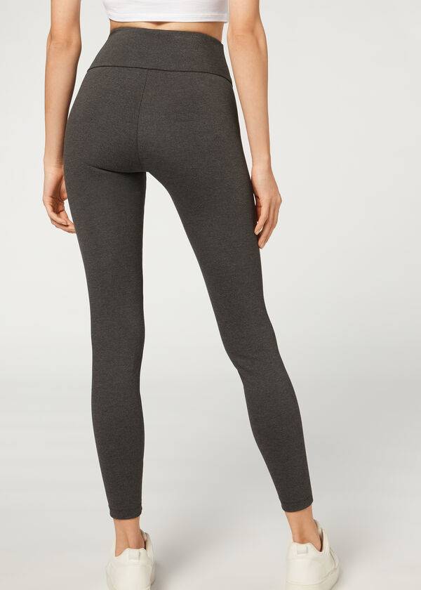 Calzedonia Total Shaper Leggings Dame Grå | DK2702IS