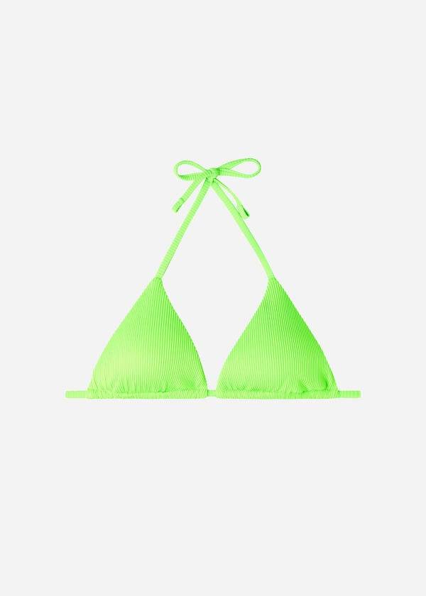 Calzedonia Triangle Badesandaler String New York Bikini Toppe Dame Grøn | DK2022VD