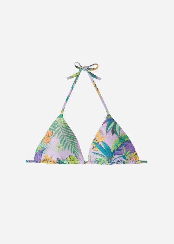 Calzedonia Triangle String Brasilia Bikini Toppe Dame Lilla | DK2028EX