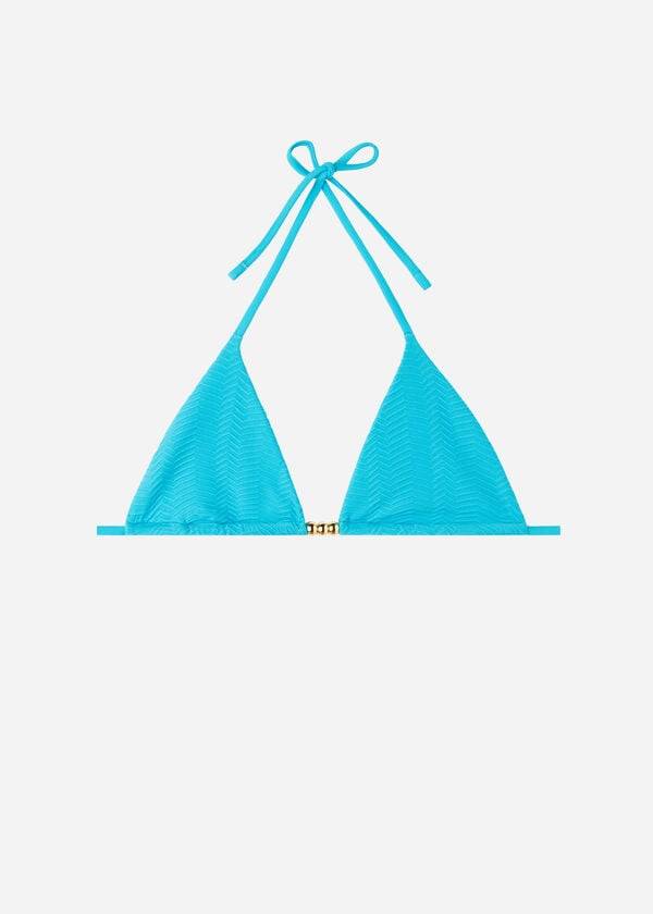 Calzedonia Triangle String Casablanca Bikini Toppe Dame Turkis | DK2031YU