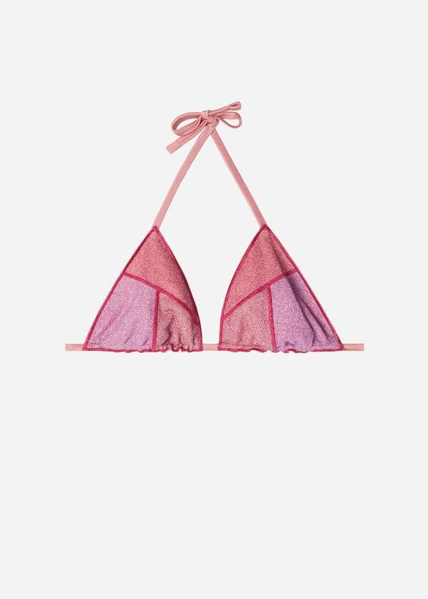 Calzedonia Triangle String Lisbona Bikini Toppe Dame Lyserød | DK2050NB