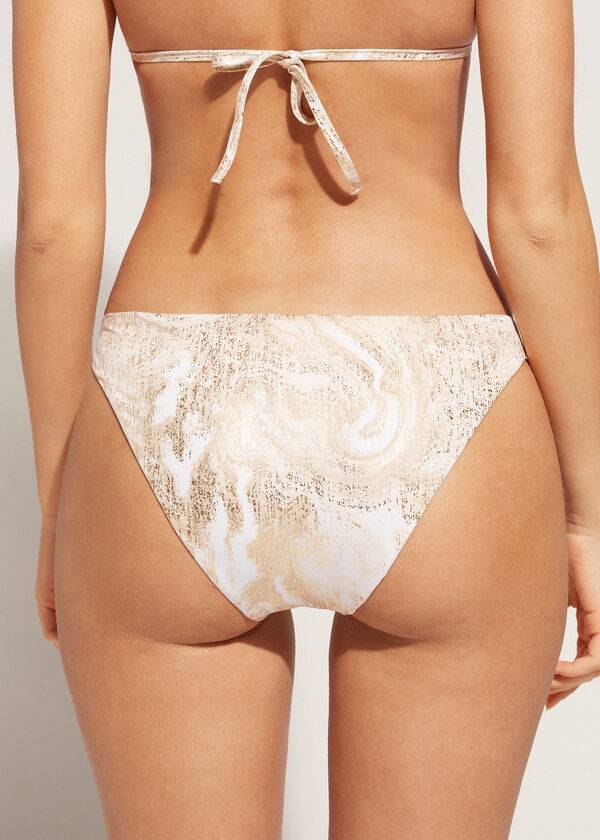 Calzedonia with Rings Melbourne Bikini Underdele Dame Guld | DK1660NB